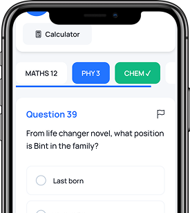 Mock exam interface