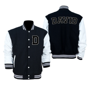 Unisex Custom Wool and Leather Varsity Letterman Jacket