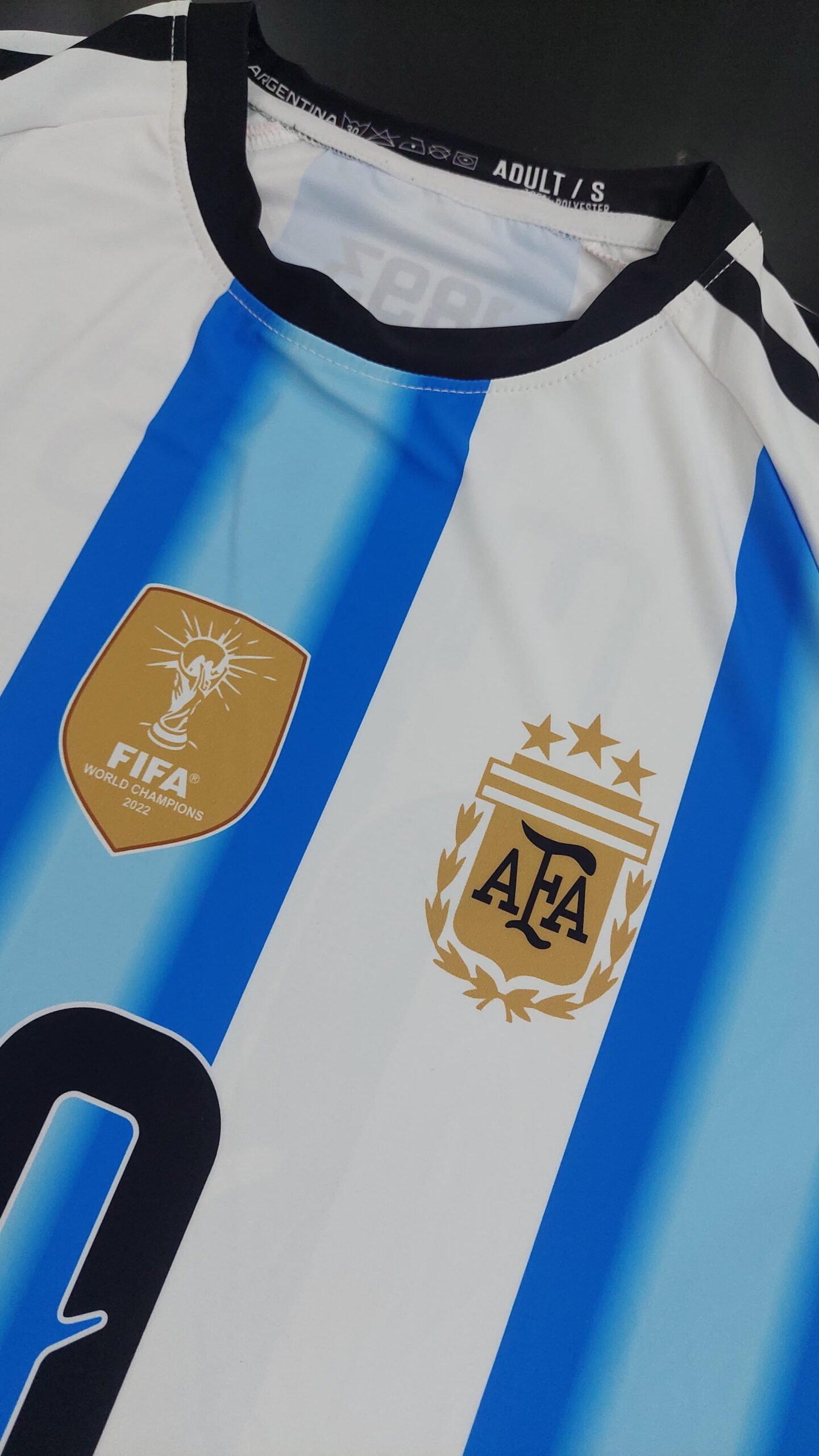 Messi Jersey #10 Home Argentina Soccer Shirt Unisex - Image 4
