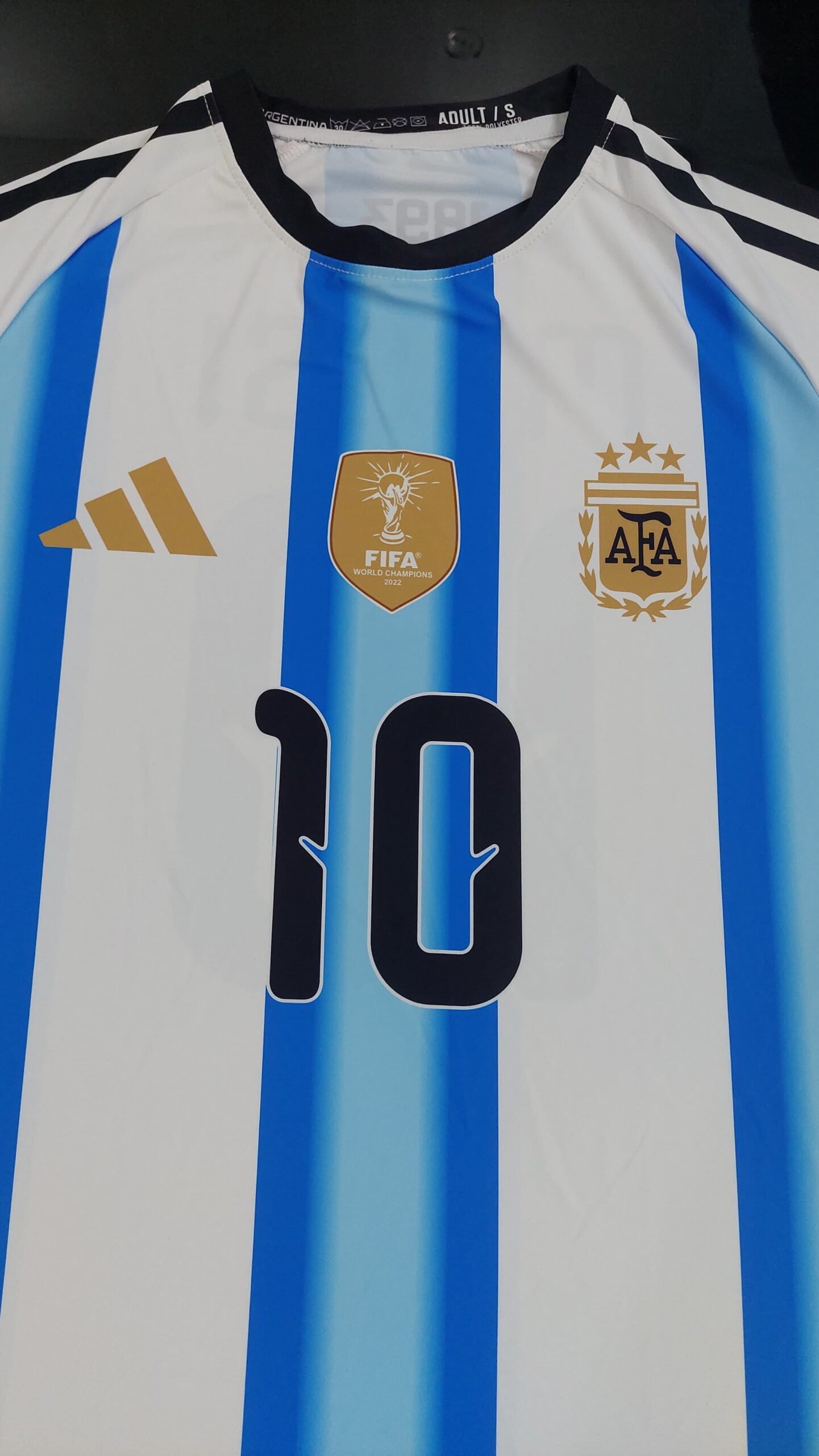 Messi Jersey #10 Home Argentina Soccer Shirt Unisex - Image 6