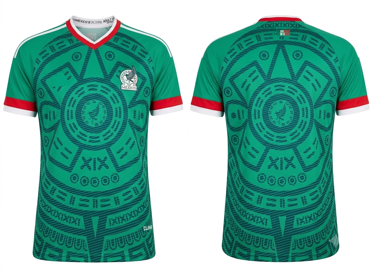 Mexico Jersey Green/white/Black Replica 2025/2026