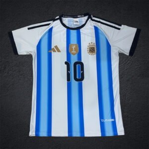 Messi Jersey #10 Home Argentina Soccer Shirt Unisex