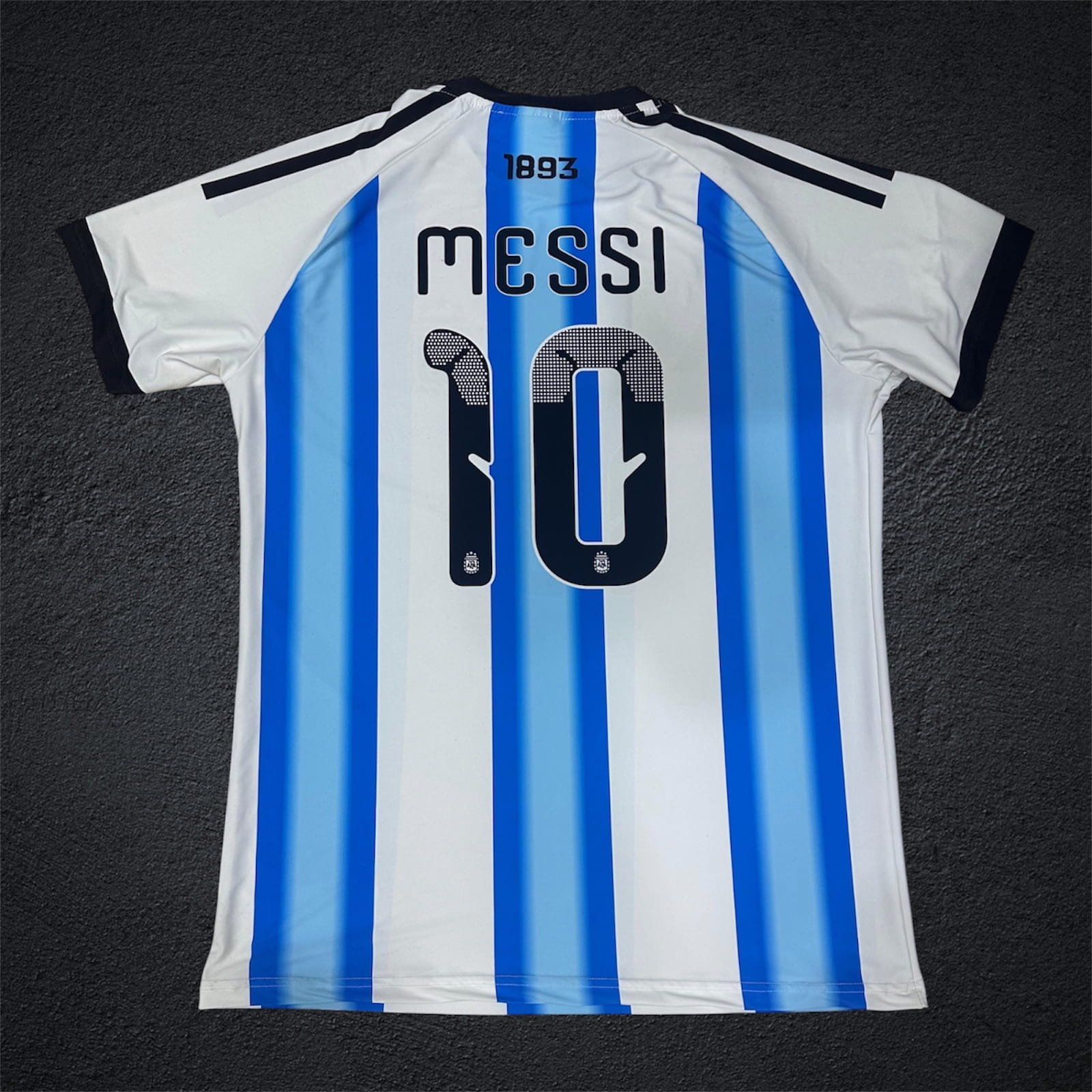 Messi Jersey #10 Home Argentina Soccer Shirt Unisex - Image 2